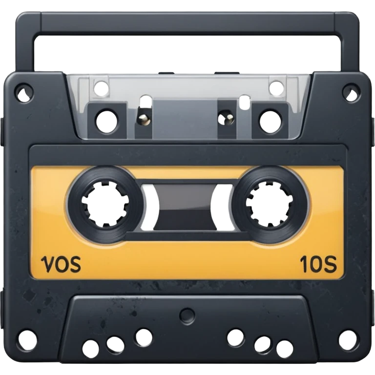 Old cassette  emoji