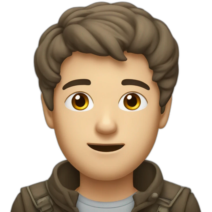 Tête de noeil frère  emoji