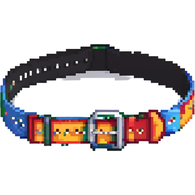lifting belt, simple and clear emoji
