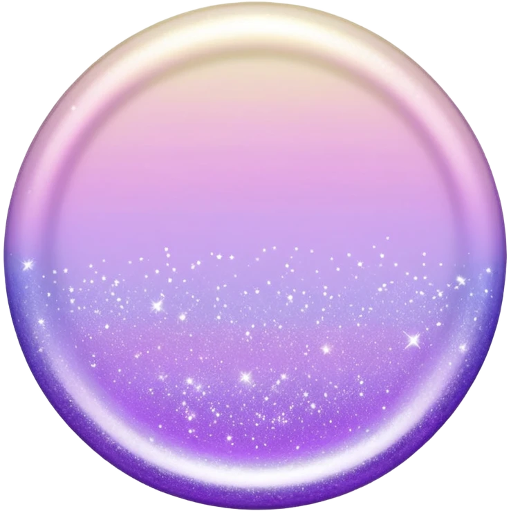 lilac gradient glitter gucci cream emoji