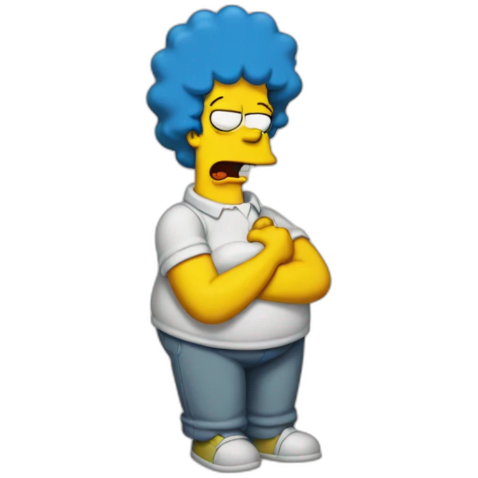 pregnant homer simpson emoji