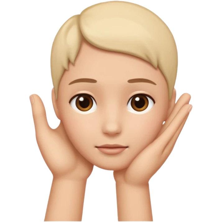 Toca na cabeça emoji