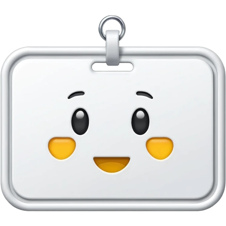 name tag emoji
