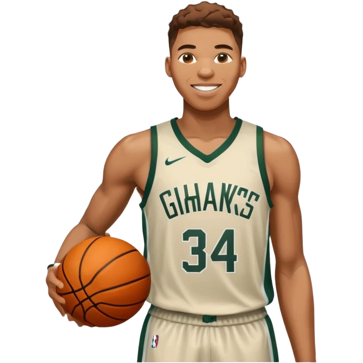 giannis Bucks smiling emoji