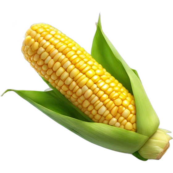 Corn on the cob smoking cigarettes  emoji
