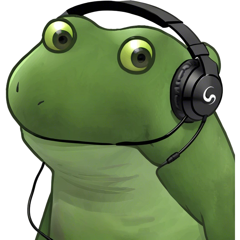 wearing a gaming headset emoji
