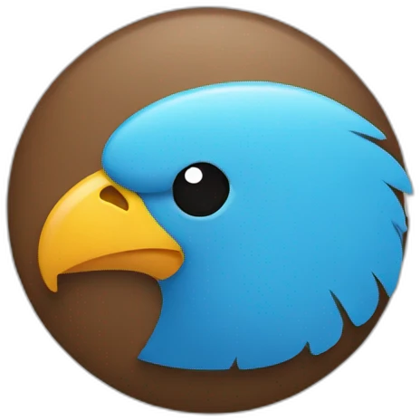 Twitter logo emoji