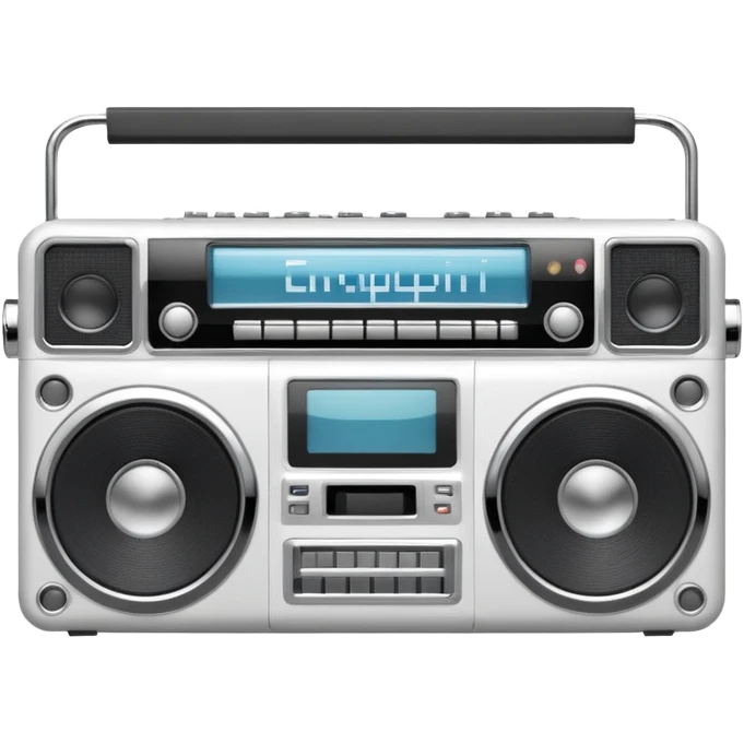 Белый Бумбокс emoji