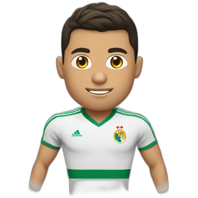 Cristiano Ronaldo an cullote emoji