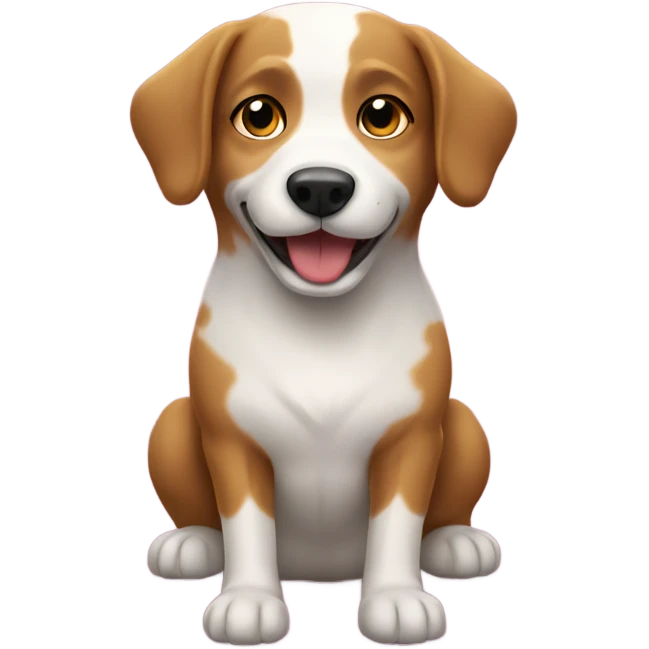 Happy new year dog emoji
