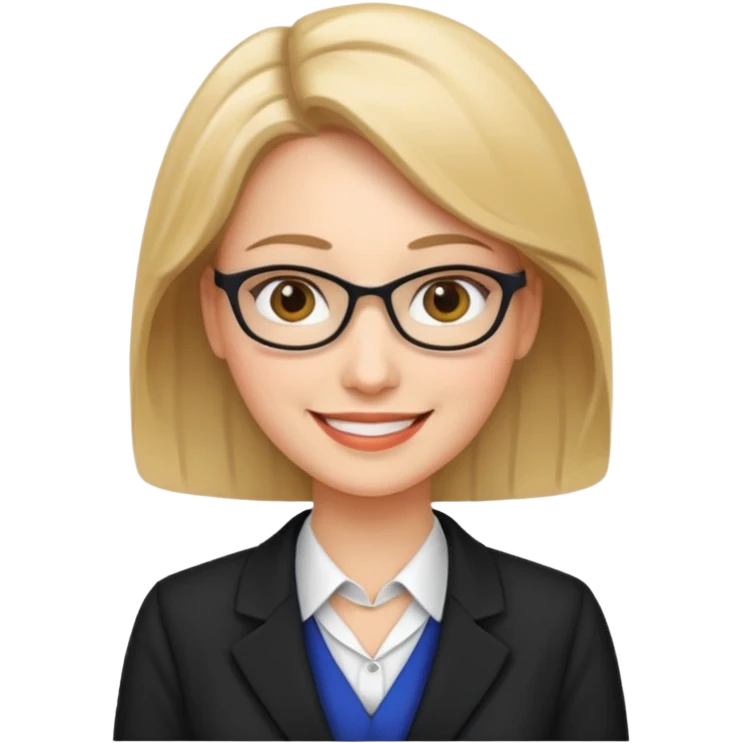 women teacher in a formal attire emoji