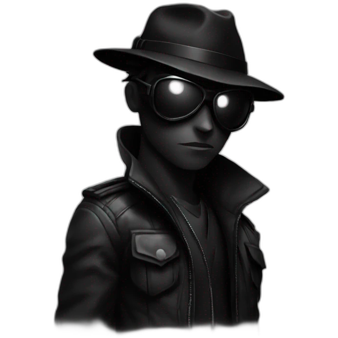 Spiderman noir emoji