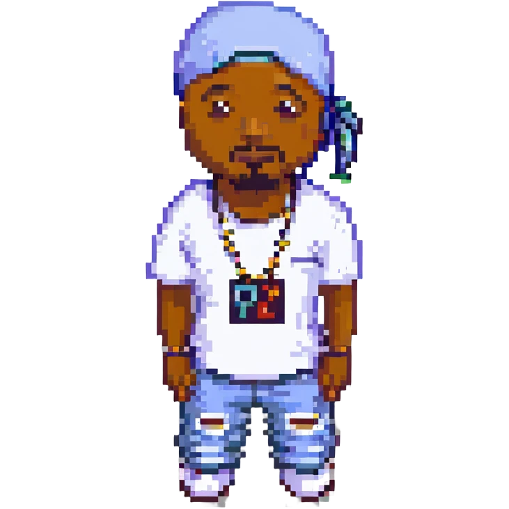 репер 2Pac, no background emoji