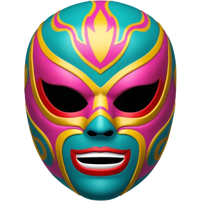 mascara de lucha libre emoji