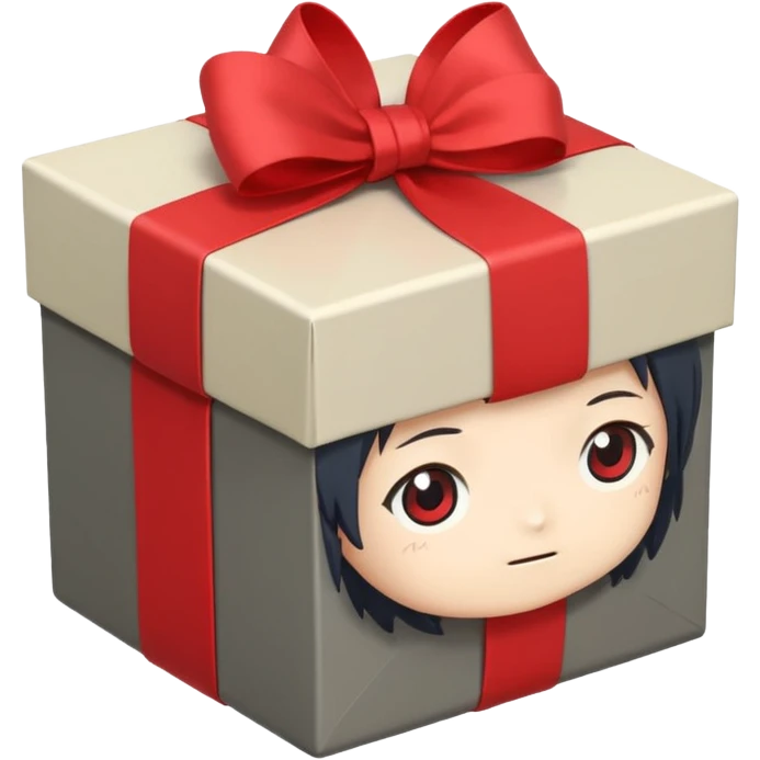 gift chibi cute style studio ghibli anime emoji