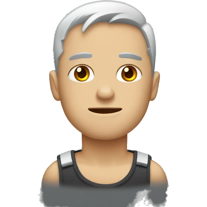 Broken shoulder emoji