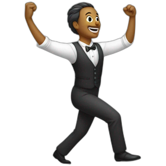 Un péruvien qui danse emoji