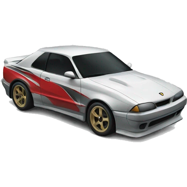Car drift  emoji
