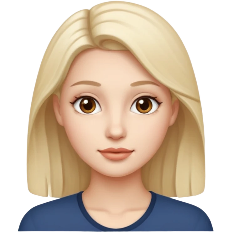 a very beautiful person with a lot of details 3/4 view emoji