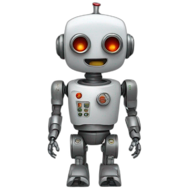 Mr pepper robot emoji