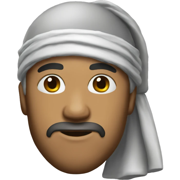 Hombre con durag emoji