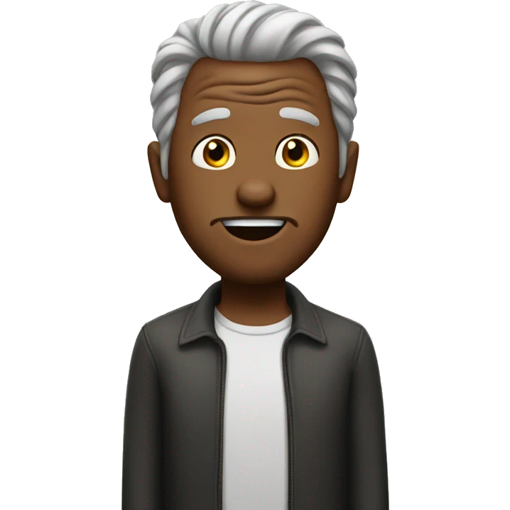 Crazy man emoji