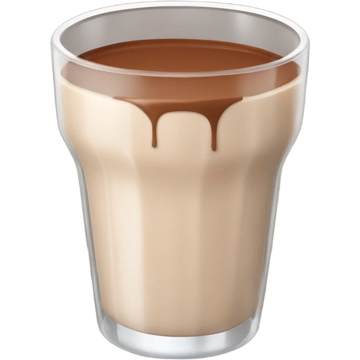 Chocolate milk  emoji
