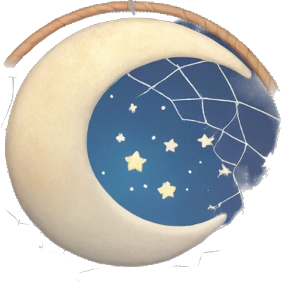 moon-and-stars-dreamcatcher emoji