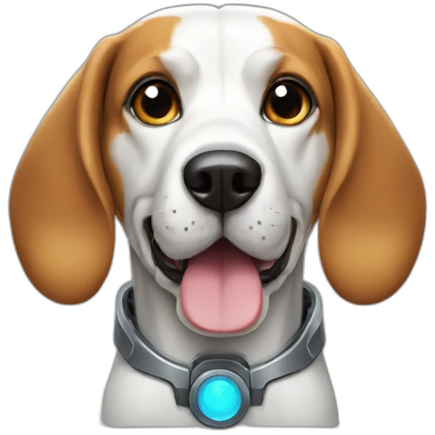 Robotic Beagle Dog emoji