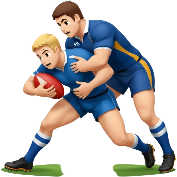 dominant rugby tackle emoji