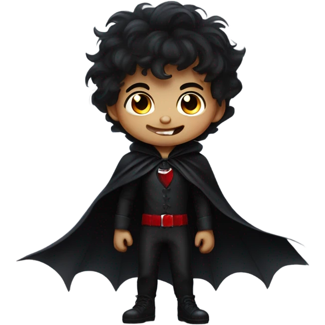 cute little boy Vampire emoji