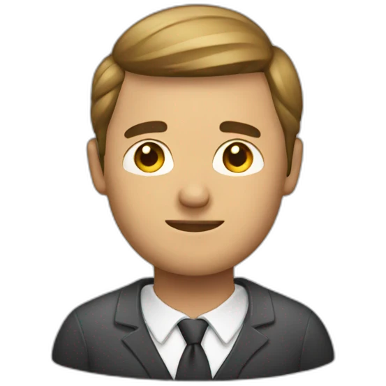 a man working emoji