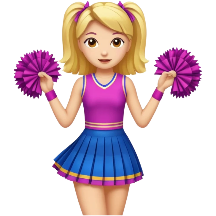 cheer leadẻ dress emoji