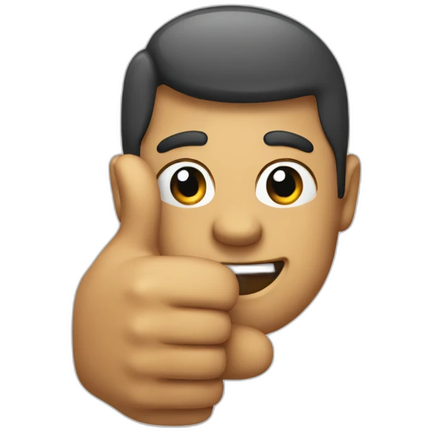 60 percent thumbs up emoji
