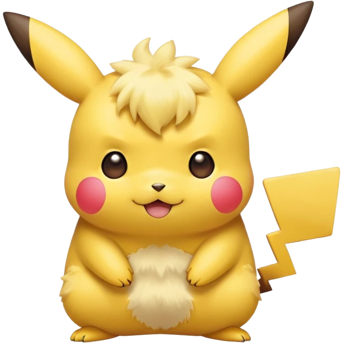 A Pikachu who says please emoji