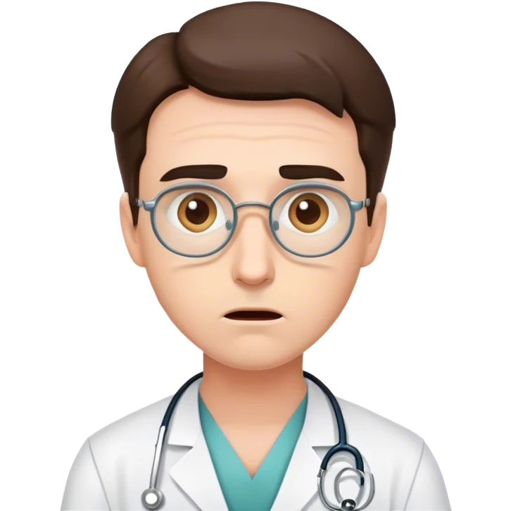 confused doctor emoji
