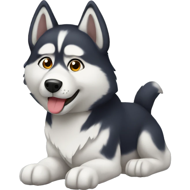 Husky  emoji