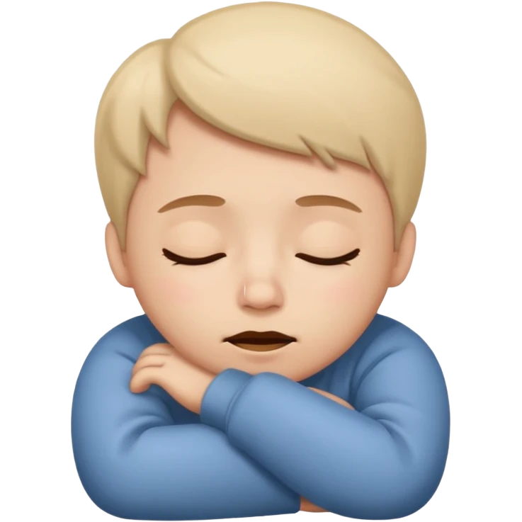 Cute sleepy  emoji