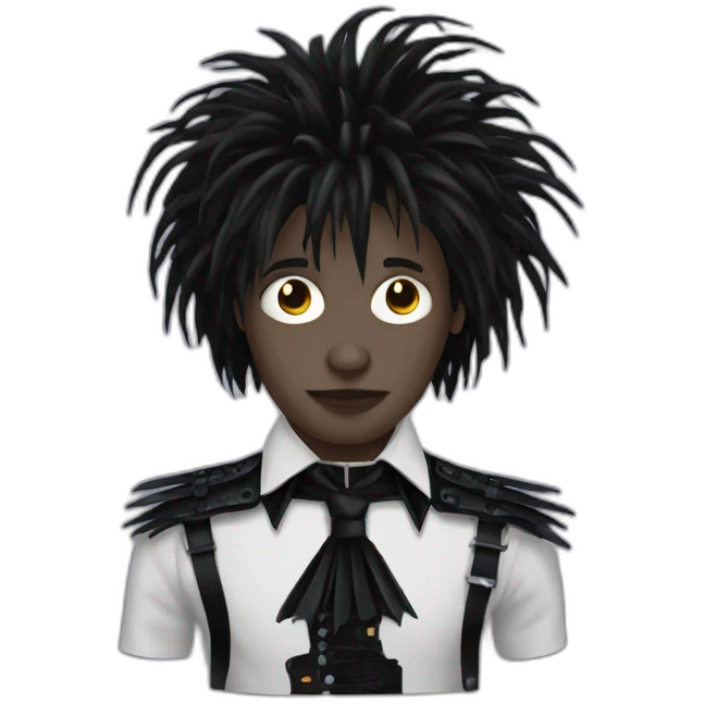 emoji with Edward Scissorhands custom emoji
