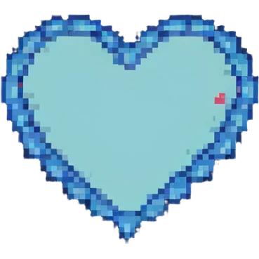 heart pixel art emoji