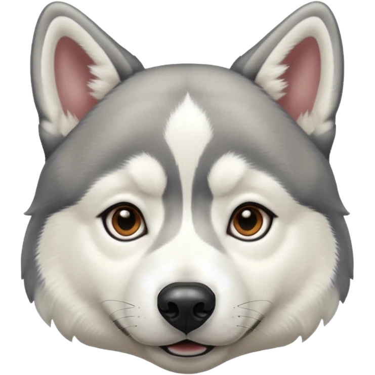 Chien husky emoji