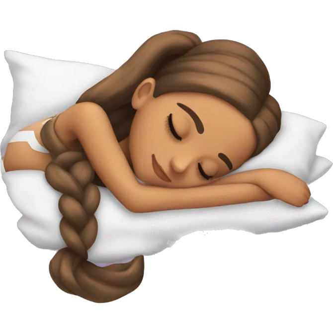 Ariana Grande sleeping emoji