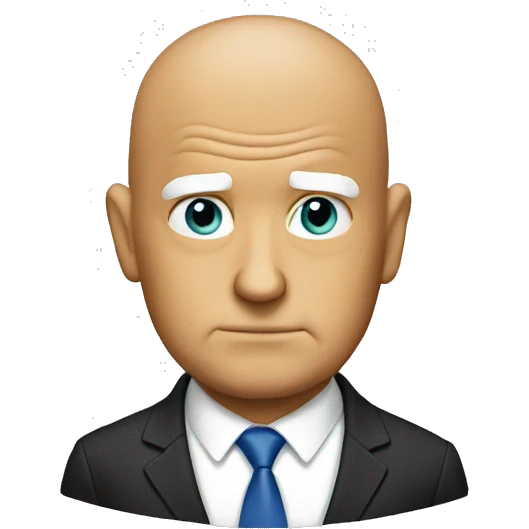 Trump bald  emoji