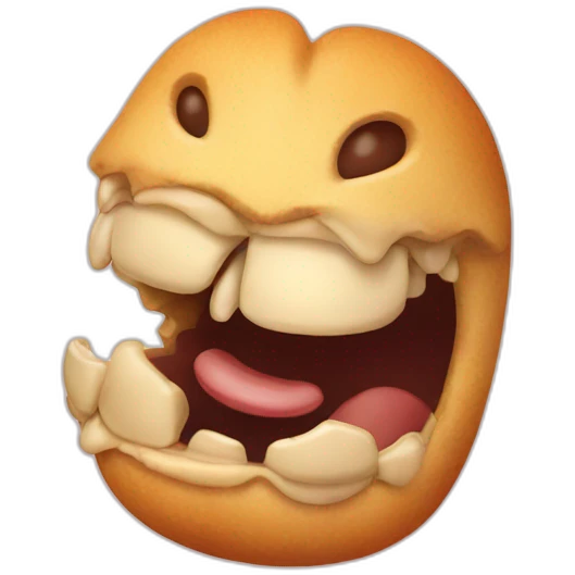 Grosse bite emoji