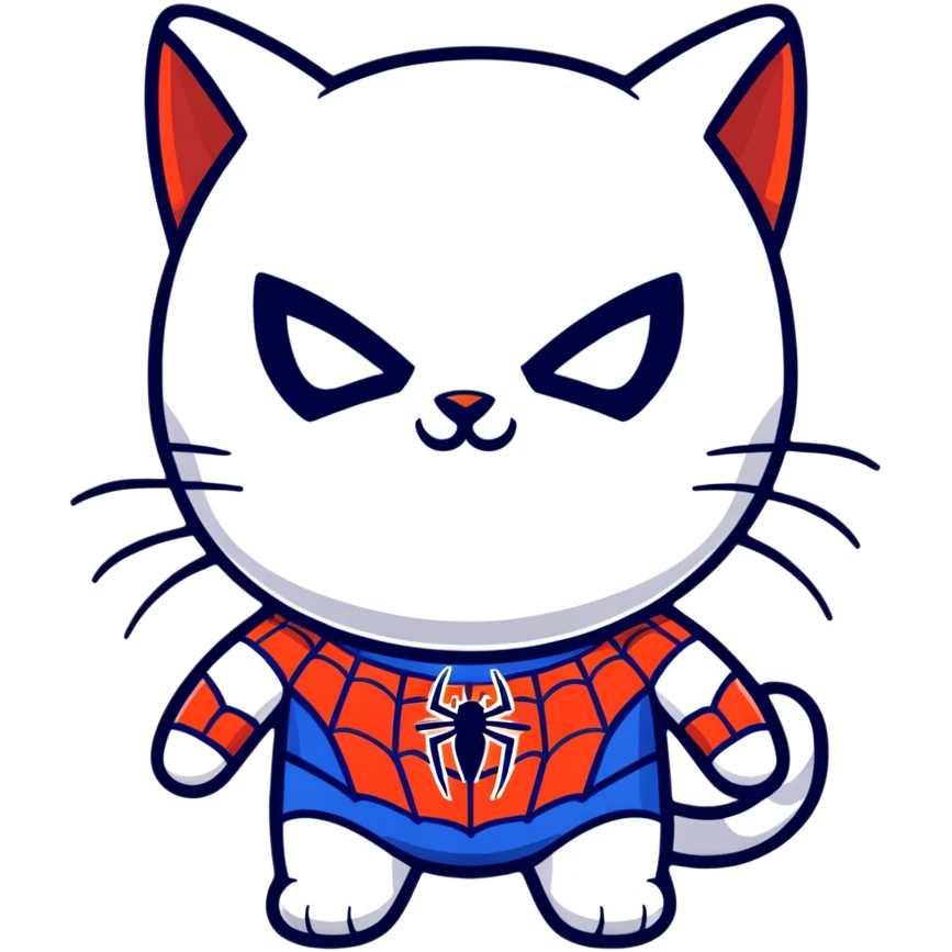 Spider-Man Cat emoji