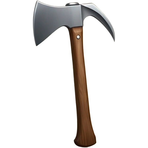 Wood axe emoji