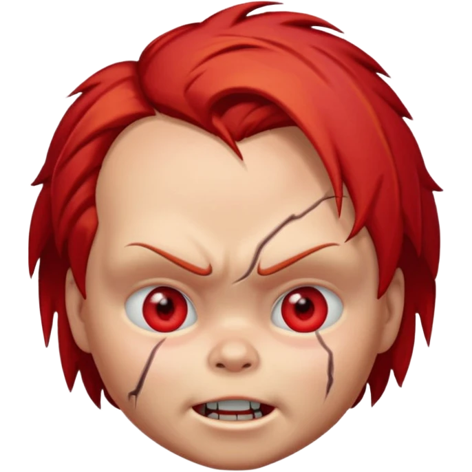 chucky face emoji