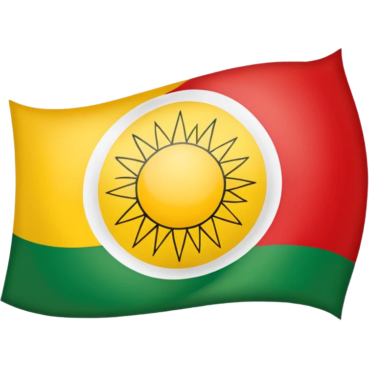 Kurdish flag emoji