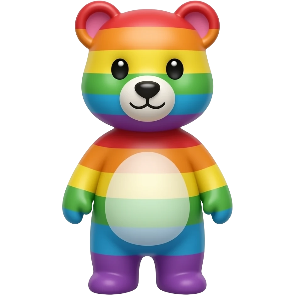 Rainbow Bear emoji