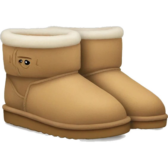 UGG slippers  emoji